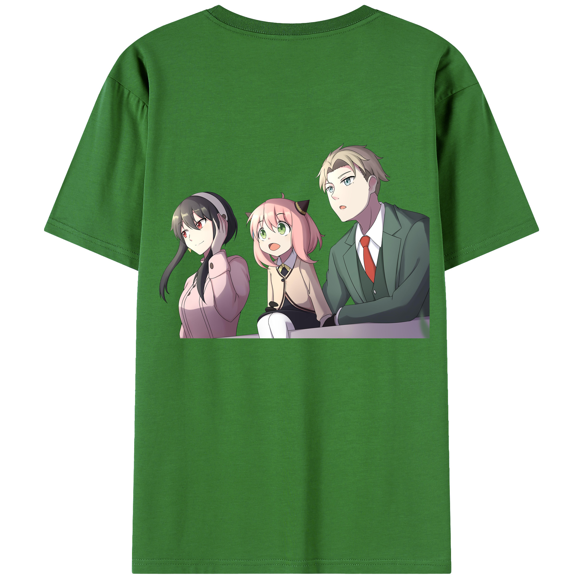 （画像用） SPY×FAMILY间谍家家酒 レディース半袖Tシャツ(バックプリント)